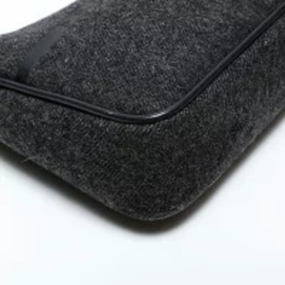 Prada Wool Sport Hobo Handbag Gray - Picture 6 of 13